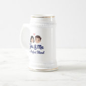 You & Me - Le Mélange Parfait | Mug de café romant (Devant gauche)