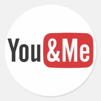 You&Me Ronde Sticker