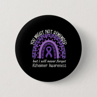 You Might Not Remember Alzheimer's awareness Month Ronde Button 5,7 Cm