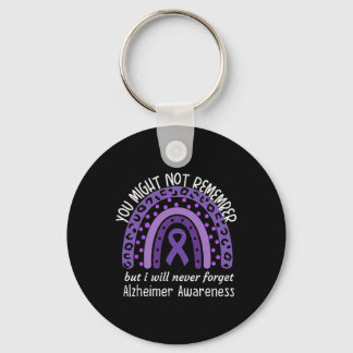 You Might Not Remember Alzheimer's awareness Month Sleutelhanger