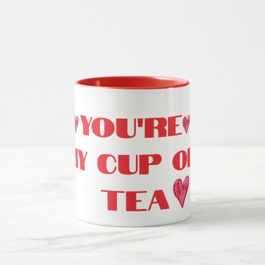 ''You My Cup Of Tea'' Adorable mug (Centre)