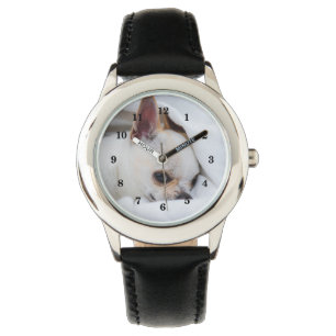 You pet dog puppy custom foto chihuahua horloge