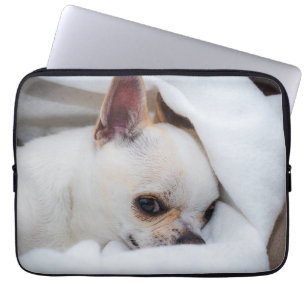 You pet dog puppy custom foto chihuahua laptop sleeve