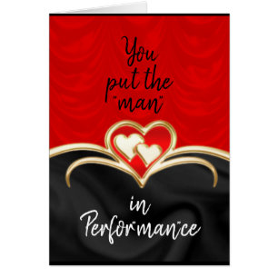You put the man in performance funny couples love