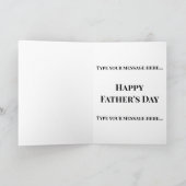 You Raised a Genius Father's Day | Funny Kaart (Binnen)