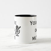 You’re on mute” Daily Zoom Reminder Mug (Centre)