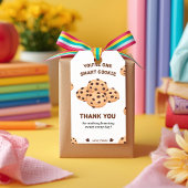 You’re One Smart Cookie Teacher Appreciation Cadeaulabel