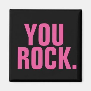 YOU ROCK, Birthday Magnet