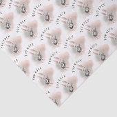 You Rock Bunny Guitar Tissue Paper Tissuepapier (Detail)