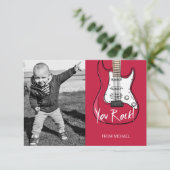You Rock Kids Classroom Valentine Carte photo (Debout devant)