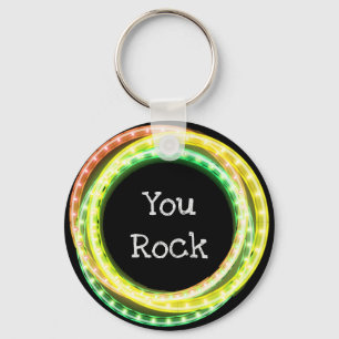 You Rock Lighted Hula Hoops Sleutelhanger