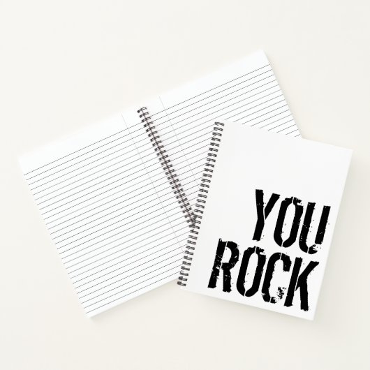 You Rock - Notitieboek (Binnen)