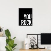 You Rock - Poster (Thuiskantoor)