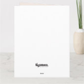 You Rock Rocking Valentijnsdag Kaart (Achterkant)