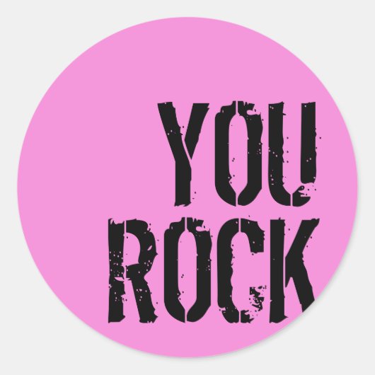 You Rock - Stickers (Devant)