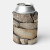 You Rock Stone Wall Stacked Rocks Aangepaste tekst Blikjeskoeler (Blikje Achterkant)