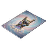 You Rock - Whimsical designed Spiral notebook Notitieboek (Linkerzijde)