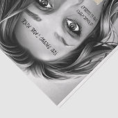 You Should Smile More Decoupage Paper Red Lips Tissuepapier (Detail)