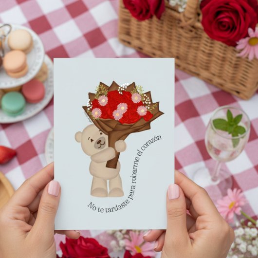 You Stole My Corazon Valentine Card Kaart