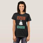 you think double bass is boring double basses t-shirt (Voorkant volledig)