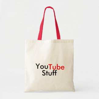 You Tube Stuff Canvas tas