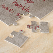 You will go out with Joy  Isaiah 55 verse  Legpuzzel (Zijkant)