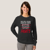 You Will Know Them By Their Beard Tzitzit Fruits T-shirt (Voorkant volledig)
