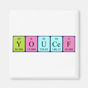 Youcef periodieke lijstnaam magnet magneet