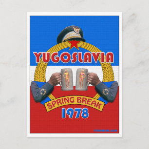 Yougoslavie Printemps 1978 Cartes postales de voya