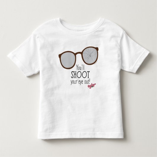 You'l Shoot Your Eye Out! Kinder Shirts (Voorkant)