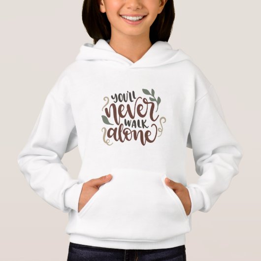 You'll Never Walk Alone – Comforting Hand-Lettered (Devant)