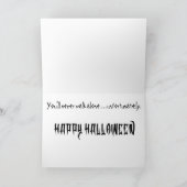 You'll Never Walk Alone Halloween Kaart (Binnen)