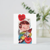 You'll | Vintage Valentine | Carte postale (Debout devant)