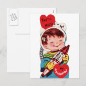 You'll | Vintage Valentine | Carte postale (Devant / Derrière)