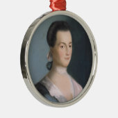 Young Abigail Adams Portrait Ornament (Rechts)