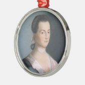 Young Abigail Adams Portrait Ornament (Links)