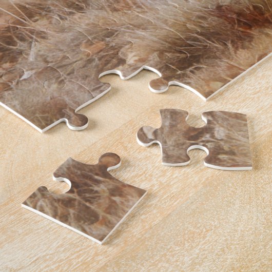 Young and Wild Buck Deer Art Natuur Puzzel Legpuzzel (Zijkant)