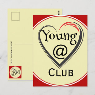 Young at Heart Club Ansichtkaart Briefkaart