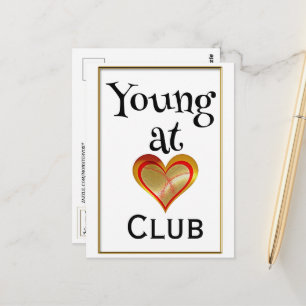 Young at Heart Club Briefkaart