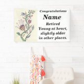 Young at Heart Retirement Party Spandoek (Insitu)