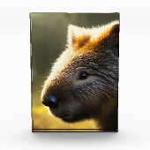 Young Australian Wombat, bloc photo (Devant)