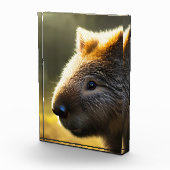 Young Australian Wombat, bloc photo (Droite)