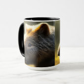 Young Australian Wombat, Café Mug (Devant gauche)