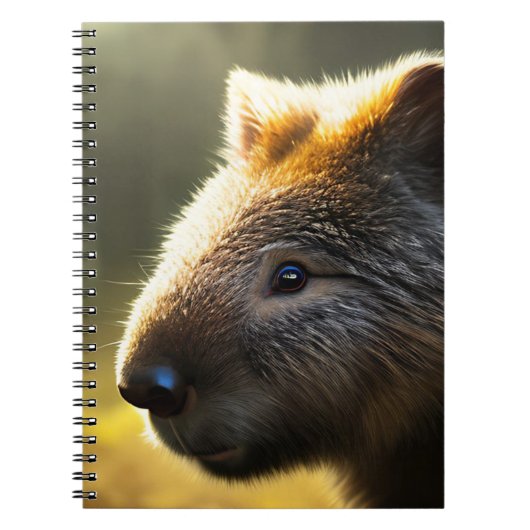Young Australian Wombat, Carnet (Devant)