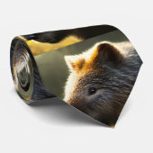 Young Australian Wombat, Cravate (Roulé)