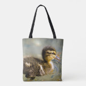 Young Baby Duck Tote Bag (Achterkant)