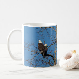 Young Bald Eagle Couple Koffiemok