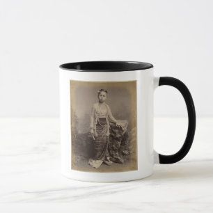 Young Birmese girl, c.1875 Mok