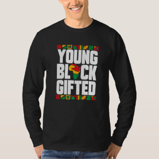 Young Black ed History Maand Boys Girls T-shirt