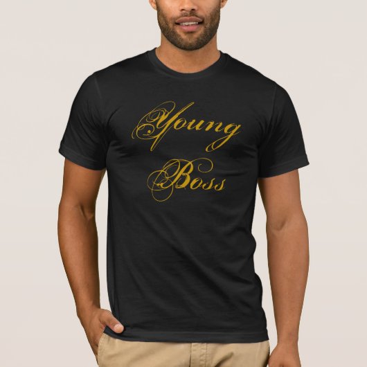 Young Boss T-shirt (Voorkant)